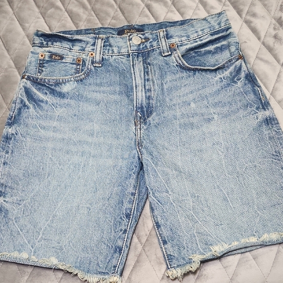 Ralph Lauren Other - Ralph Lauren Faded Blue Kids Denim Shorts